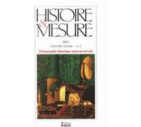 Histoire et mesure 28/2 Collectif (Auteur)