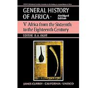 Histoire générale de l'Afrique volume 5 (pbk abridged - Africa fr