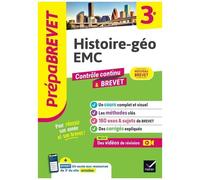 Prépabrevet – Histoire-géo EMC 3e – Brevet 2026 : cours, méthodes & sujets corrigés – Hatier
