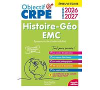 Histoire-Géo Emc - Epreuve Écrite D'admissibilité