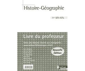 Histoire-geographie 1ere sti/stl professeur 2008