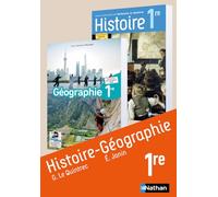 Histoire-Géographie 1re - collection Le Quintrec/Janin - manuel élève (nouveau programme 2019)