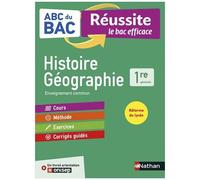 Histoire-Géographie 1re – ABC du BAC Réussite – 2021-22 – Cours & Corrigés + Livret Onisep