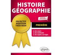 Histoire-géographie - 1re - Nouveaux programmes - Marie Durand - Ellipses - broché - Scolaire / Universitaire