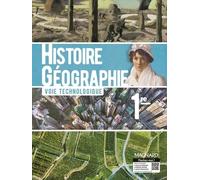 Histoire-Géographie 1re technologique (2019) - Manuel élève