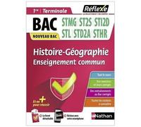 Guide Histoire-Géographie 1re/Tle technologique STMG/ST2S/STI2D/STL/STHR/STD2A - Réflexe 2026
