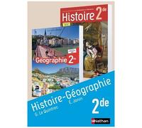 Le Quintrec/Janin – Histoire-Géographie 2de – Manuel élève – Nouveau programme 2019