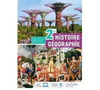 Histoire-Géographie 2de - Livre élève - Nouvelle collection Edition 2024 - Franciane Allaire - Hachette Education - relié - Scolaire / Universitaire
