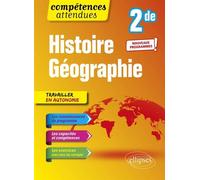 Histoire-géographie - 2de - Nouveaux programmes - Jean-Baptiste Veber - Ellipses - broché - Scolaire / Universitaire