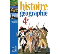 Histoire Géographie 4e 2002: Manuel élève