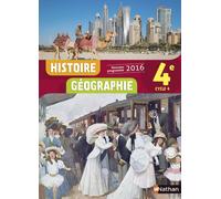 Laetitia Benbassat – Histoire Géographie 4e Cycle 4 – Manuel élève – Édition 2016 – Relié