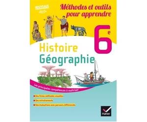 Histoire-Géographie 6e éd. 2016 Méthodes et outils pour apprendre - Cahier de l'élève Cahier de l'élève, Programme 2016 - Caroline Ravinal - Hatier - broché - Scolaire / Universitaire
