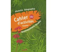 Cahier histoire geographie ce2 guyane livret d'activites - Collectif - Hatier - broché - Livre