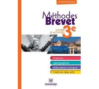 Histoire, Géographie, Éducation Civique, Histoire Des Arts 3e - Méthode Brevet, Cahier D'activités
