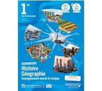 Histoire Géographie EMC 1ère Techno, manuel élève Lelivrescolaire.fr (Auteur)