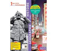 Histoire-Géographie-EMC 1re séries technologiques (manuel) - Éd. 2025 - Nathalie Beriou - Hachette Education - broché - Scolaire / Universitaire