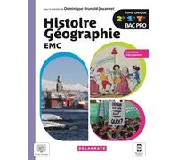 Histoire Géographie Emc 2de, 1re, Tle Bac Pro - Tome Unique