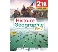 Histoire-Géographie-EMC 2de Bac Pro – Livre de l'élève (manuel) – Éd. 2019
