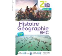 Histoire-Géographie-EMC 2de Bac Pro - Livre élève consommable - Éd. 2019 - Nicolas Brunel - Hachette Technique - broché - Scolaire / Universitaire