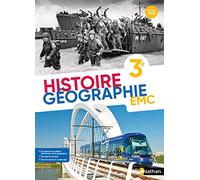 Histoire-Géographie-EMC 3e - 2022 - élève - Stéphane Moisan - Nathan - broché - Scolaire / Universitaire