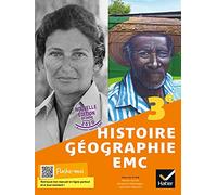Histoire-Géographie-EMC 3e – Livre élève – Éd. 2021 – Hatier