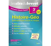 Histoire Géographie EMC - 3ème Les clés du brevet - Collectif - Belin Éducation - broché - Scolaire / Universitaire