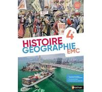 Nicolas Rocher – Histoire-Géographie EMC 4e – Manuel – 2023 – Relié