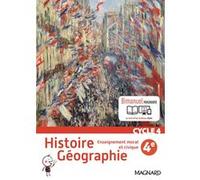 Histoire Géographie EMC 4e (2016) - Manuel élève Alexandre Ploye (Coordination éditoriale), Laurent Bonnet (Auteur), Julie Noël (Auteur), Michaël Pardon (Auteur), Roger Reineri (Auteur), Aurélie Robin