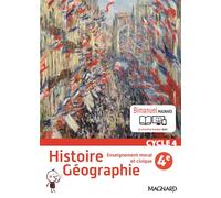Histoire Géographie EMC 4e (2016) - Manuel élève Bimanuel Magnard : le manuel papier + la licence numérique Elève incluse. - Alexandre Ploye - Magnard - broché - Scolaire / Universitaire