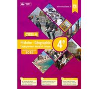 Histoire Géographie Enseignement Moral Et Civique 4e Cycle 4 - Manuel Élève