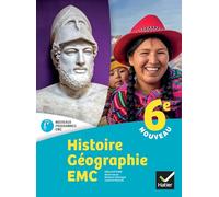 Histoire-Géographie-EMC 6e – Livre élève – Éd. 2026 – Hatier