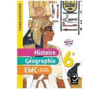 J.-C. Martinez – Fiches d'activités Histoire-Géographie-EMC 6e – Cahier élève – Éd. 2026