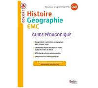 Histoire Géographie Emc Cm1 Odyssée - Guide Pédagogique