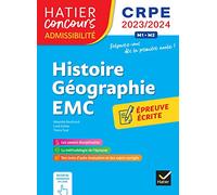 Histoire-Géographie-EMC- CRPE 2023-2024 - Epreuve écrite d'admissibilité