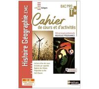 Histoire-Géographie Emc Tle Bac Pro Dialogues Cahier De Cours Et D'activités