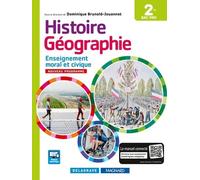 Histoire-Géographie Enseignement Moral Et Civique 2de Bac Pro - Manuel Élève - Edition 2016