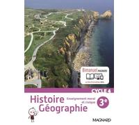 Histoire géographie, enseignement moral et civique 3e cycle 4 - Nouveau programme 2016