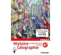 Histoire géographie, enseignement morale et civique 4e Cycle 4 - Nouveau programme 2016