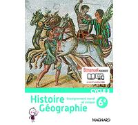 Histoire géographie, enseignement morale et civique 6e cycle 3 - Nouveau programme 2016