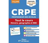 Histoire, Géographie et EMC - CRPE 2024-2025 - Tout-en-un: Concours Professeur des écoles - Admissibilité - Epreuve écrite d’application