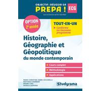 Histoire, géographie et géopolitique du monde contemporain, 2e année - Matthieu Charrier - Studyrama Eds - broché - Scolaire / Universitaire