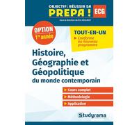 Histoire, Géographie et Géopolitique du monde contemporain: Option 1re année