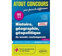 Histoire, Géographie, Géopolitique Du Monde Contemporain - Ecg 1 & 2
