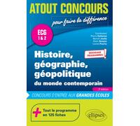Histoire, géographie, géopolitique du monde contemporain: ECG 1 & 2