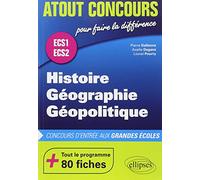 Histoire Géographie Géopolitique ECS1 ECS2