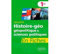 Spécialité Histoire-géographie, géopolitique et sciences politiques en fiches - Première