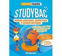 Histoire-Géographie, Géopolitique et sciences politiques Spécialité Première - Alexandra Monot - Studyrama Eds - broché - Scolaire / Universitaire