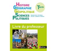Histoire-Géographie, Géopolitique, Sciences Politiques (HGGSP) Terminale