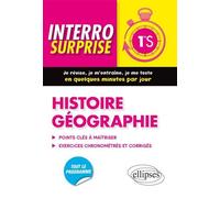 Histoire-Géographie - Première S - Bernadette Tisserand - Ellipses - broché - Scolaire / Universitaire