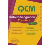 Histoire-Géographie - Première STG - Jean-Louis Deneufchâtel - Ellipses - broché - Manuel